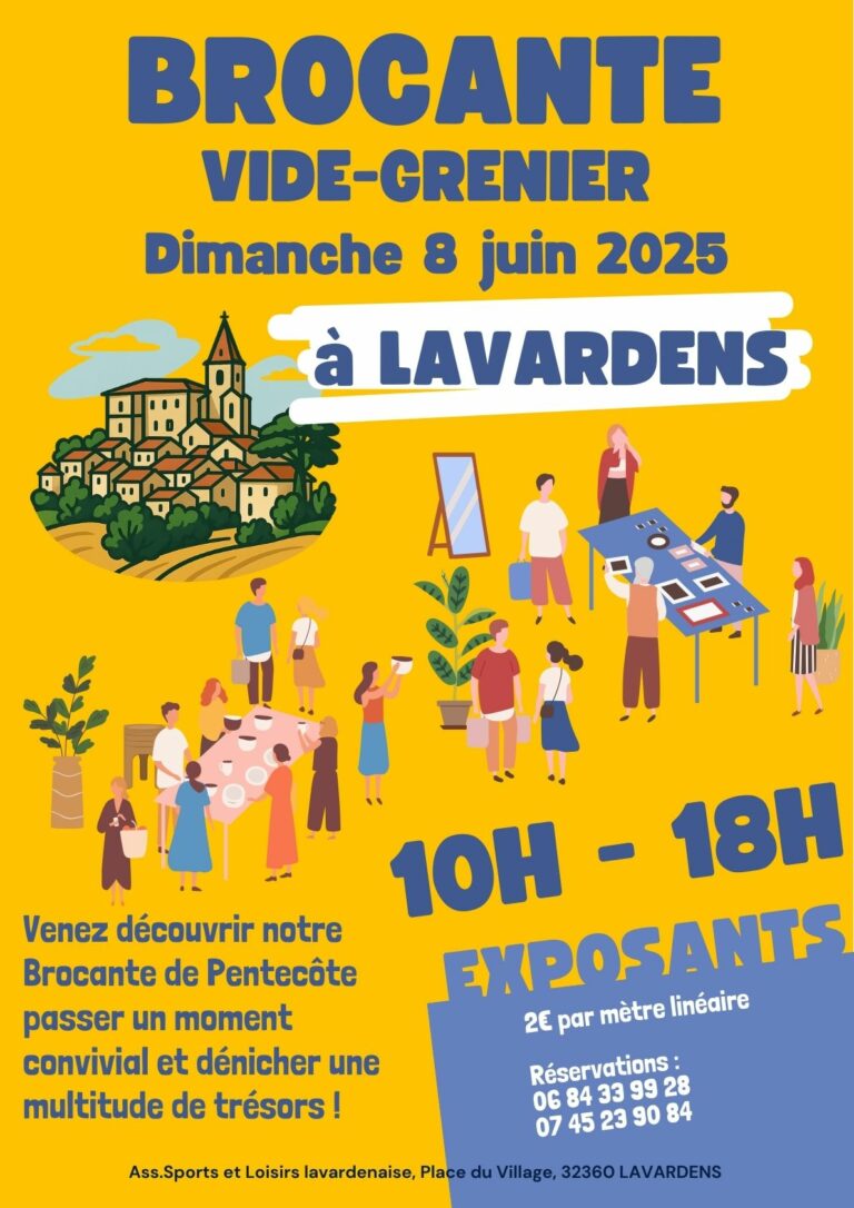 Brocante 8 Juin