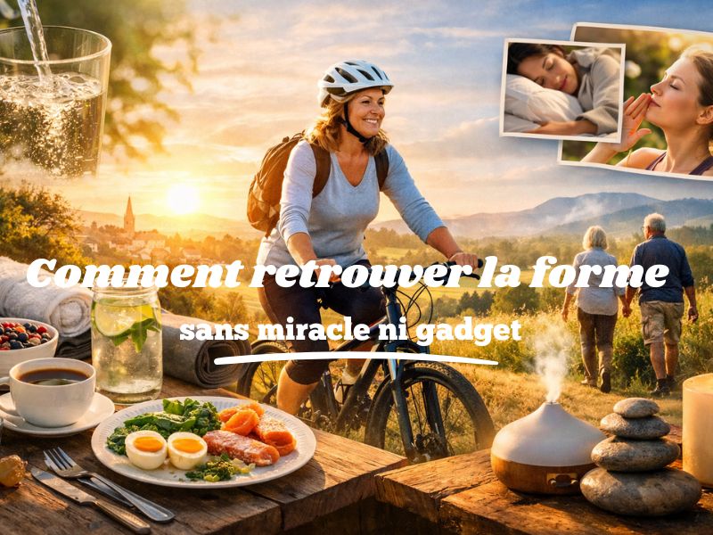 Retrouver la forme sans miracle ni gadget