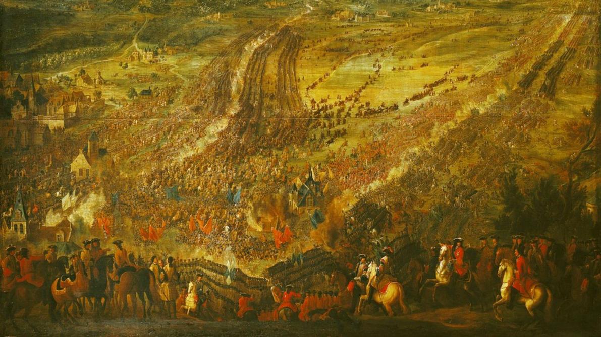 La bataille de Fleurus, 1er juillet 1690